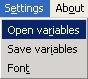 &quotSETTINGS"
